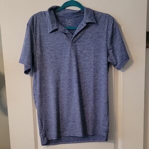 The Children's Place Heathered Blue Polo Shirt